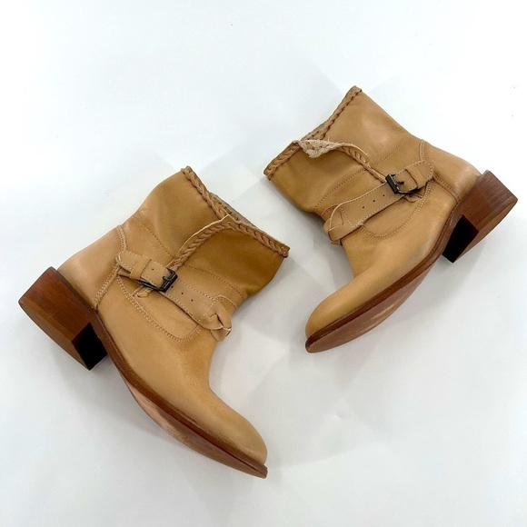 Musse & Cloud Women's Kimber Chelsea Boot Tan Leather Size 6 - Picture 9 of 13